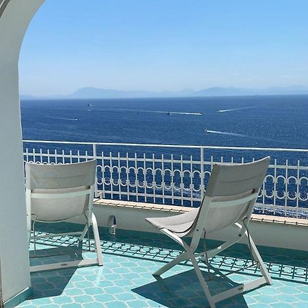 Villa Sul Mare - Praiano Bagian luar foto
