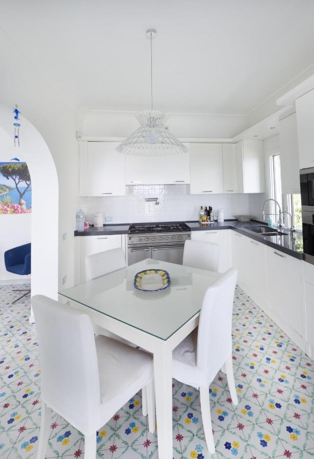 Villa Sul Mare - Praiano Bagian luar foto