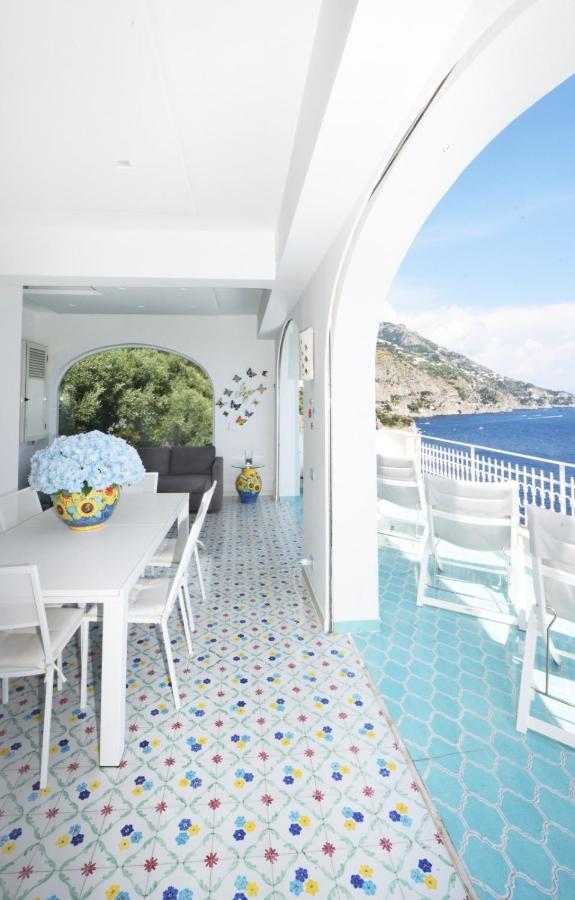 Villa Sul Mare - Praiano Bagian luar foto