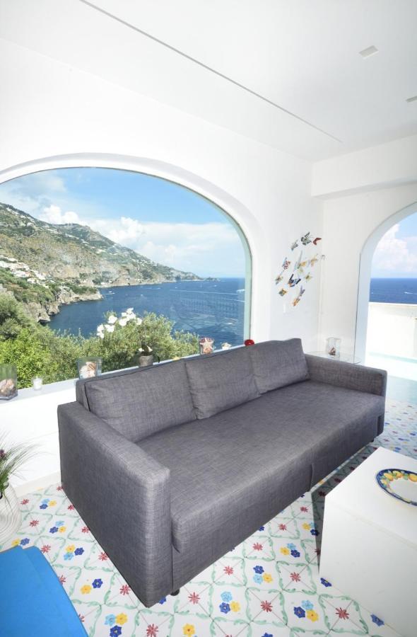 Villa Sul Mare - Praiano Bagian luar foto