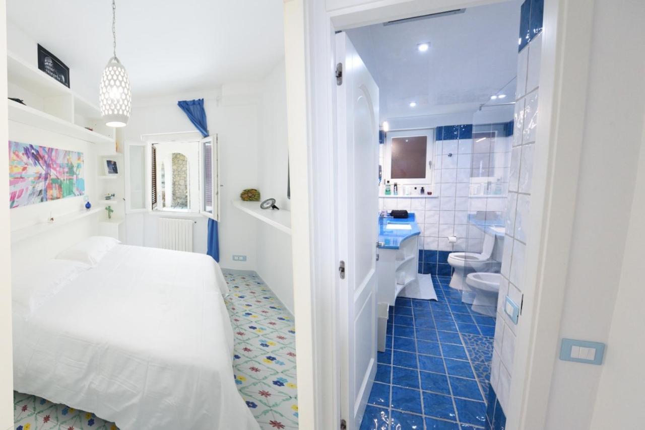 Villa Sul Mare - Praiano Bagian luar foto