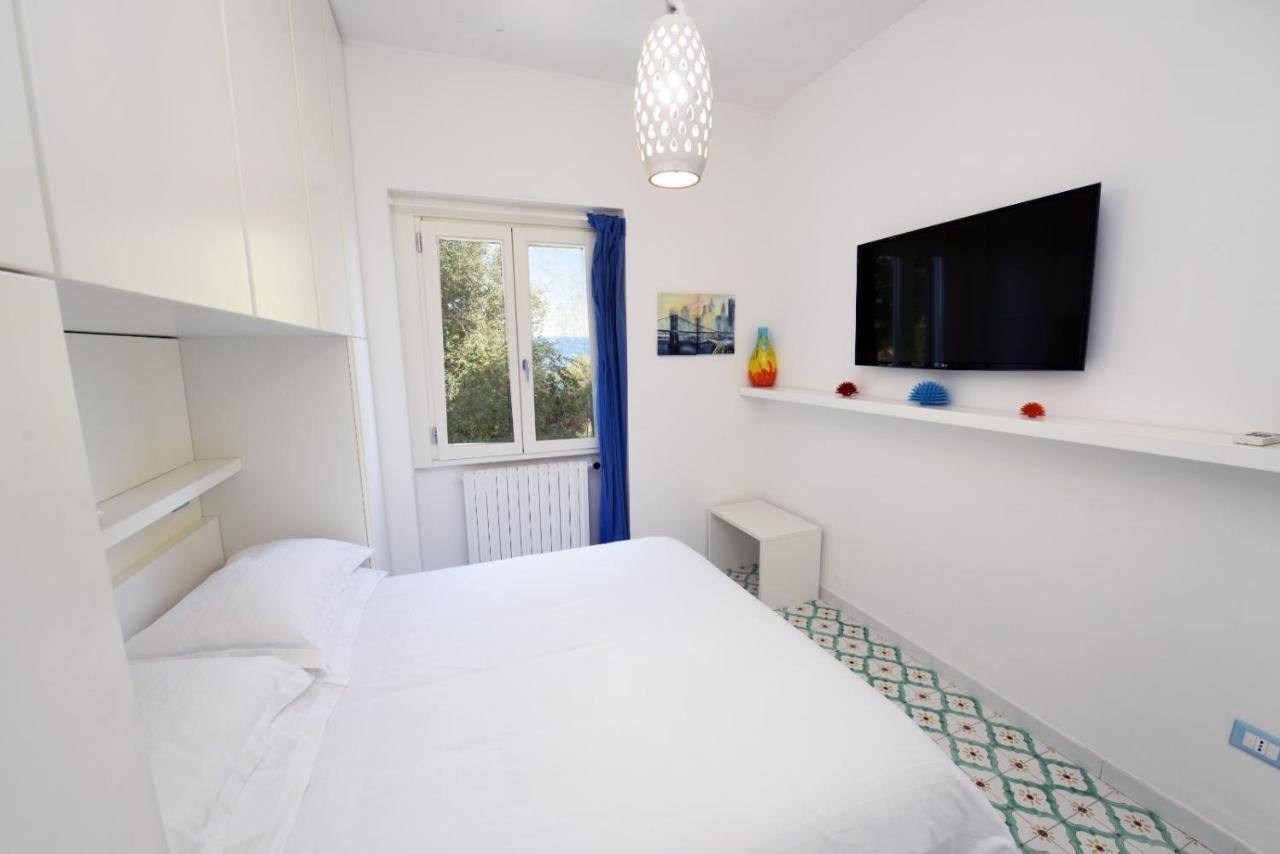 Villa Sul Mare - Praiano Bagian luar foto